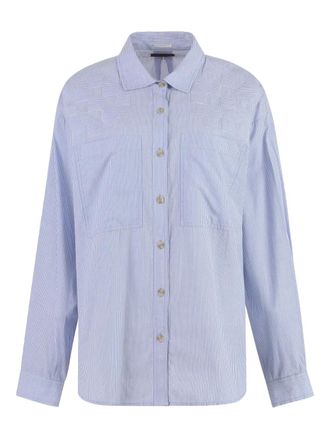 Mother Gestreept blouse - Blauw