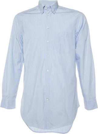 Armani striped cotton shirt - Blue