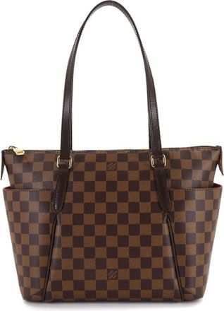 Louis Vuitton Brown Damier Canvas Ebene Damier Canvas Tote Bag (Pre-Owned)