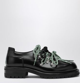 Namacheko Black leather Derby shoes