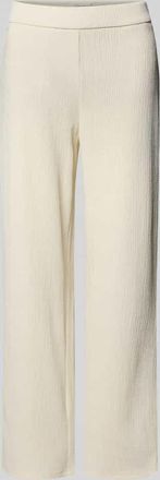 Stehmann Stoffhose mit elastischem Bund Modell Filiz in Offwhite, Gr&ouml;&szlig;e 34