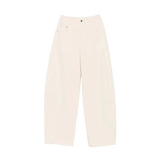 S&eacute;fr Dames, Jeans, Beige, Maat: M Wol