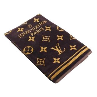 Louis Vuitton Vintage Accessories, unisex, Brown, ONE SIZE, Pre-owned Fabric Scarf