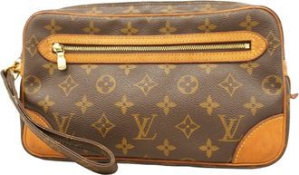 Louis Vuitton Brown Clutch Bag (Pre-Owned)