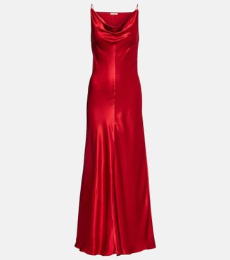 FFORME Abito lungo Emi in raso