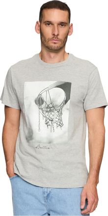 Mister Tee Mens MT2515-Ballin 2.0 Tee T-Shirt, Heather Grey, M