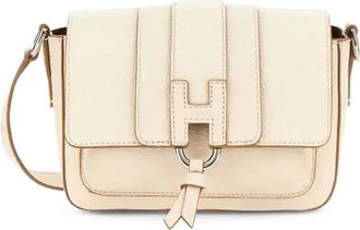 Hogan Trend Flap Bag - Dames - Schoudertassen - Beige - ONE Size - Leer - Tassen