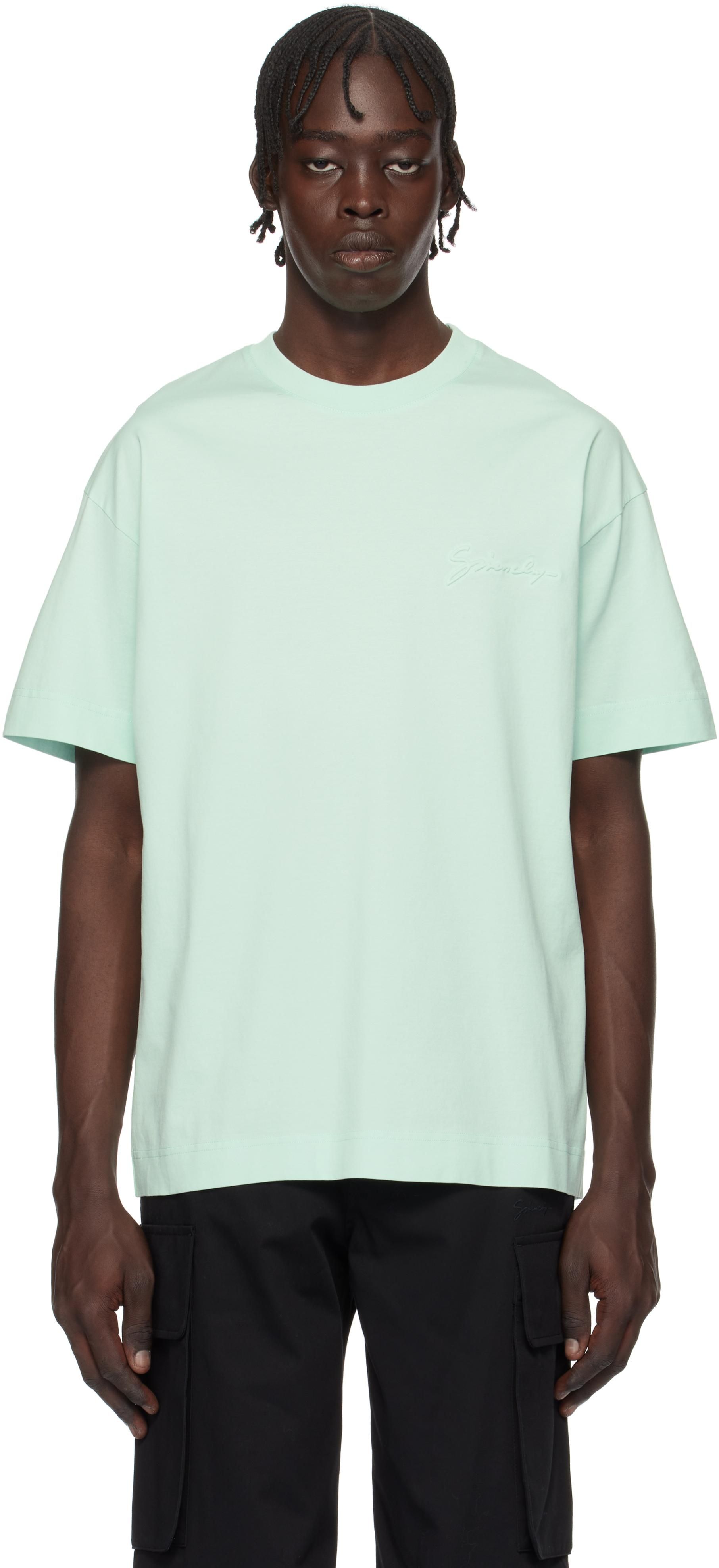 MC2 Saint Barth T-Shirts, male, Blue, Size: 2XL Summer