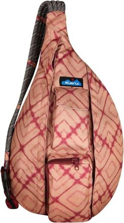 Kavu Unisex Rope Sling Bag In Meadow Dye