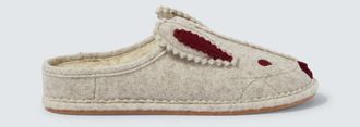 Bode Wool-blend slippers