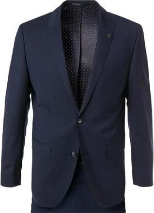 Roy Robson Tasmania Reda Wollen Jas - Heren - Blazers - Blauw - XL - Wol - Jassen