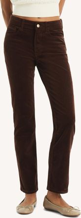 Nautica Womens Straight Leg Corduroy Pant