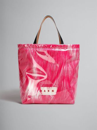 Marni Fuchsia Fibres Tote Womens Bag