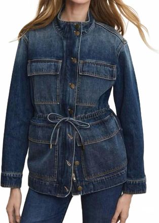 Veronica Beard Truman Denim Jacket In City Lights