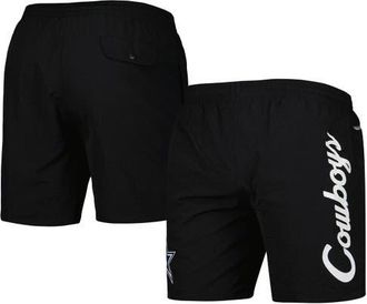Mitchell & Ness Mens Mitchell & Ness Black Dallas Cowboys Team Essentials Nylon Shorts at Nordstrom, Size Xx-Large