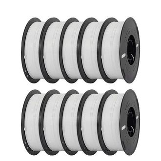 OEM Filamento Per Stampante 3d, Ad Alta Resistenza, Facile Da Stampare, 10 Kg, Bianco