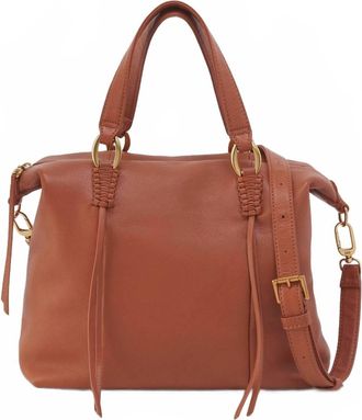 Hobo Harley Satchel Bag In Warm Honey