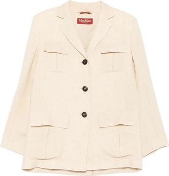 Max Mara Buttoned Jacket