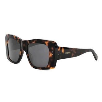 Celine Sunglasses, female, Brown, 53 MM, 3 Dots Sunglasses