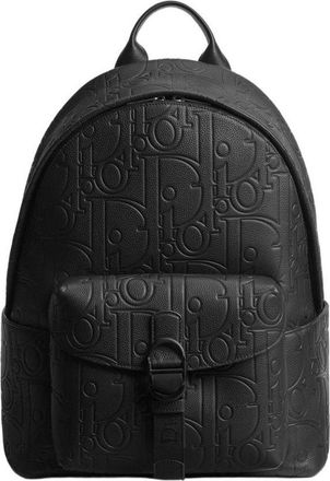 Dior Jett Zipped Backpack Black 1DBBA270MLL-H00N