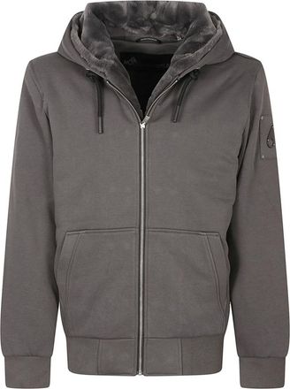 Moose Knuckles Hoodies & sweatvesten, Heren, Grijs, XL, Katoen, Classic Bunny Hoodie