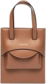 Hidesins Pocket S Premiere - Dames - Handtassen - Bruin - ONE Size - Katoen - Tassen