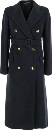 Tagliatore Dames, Mantels, Grijs, Maat: S Wol