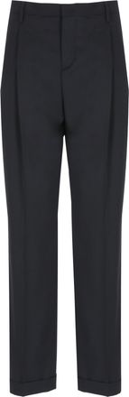 BRIGLIA 1949 Blue Borgonuovo Wool-Blend Formal Pants
