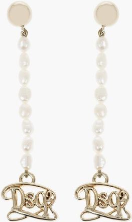 Dsquared2 Beaded Drop Earrings size One Size