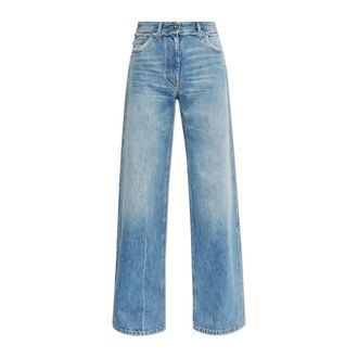 Versace Boyfriend Jeans - Dames - Loose Fit Jeans - Blauw - W29 - Katoen - Jeans