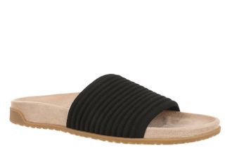Vionic Womens Evie Knit Sandal In Black
