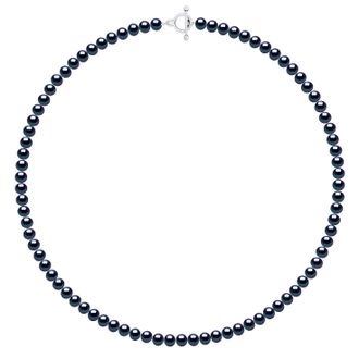 Ateliers Saint Germain Halsketting van Echte Gecultiveerde Zoetwaterparels en Semi-Ronde 6-7 mm