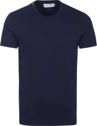 Dolce & Gabbana T-shirt - Heren - Tops - Blauw - Maat: S