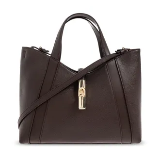 Furla Handbags, female, Brown, Size: ONE SIZE Handbag Goccia Small