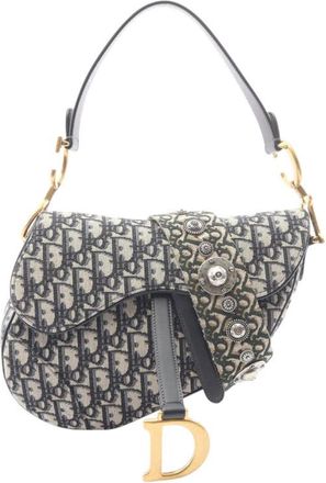 Dior Pre-owned Dior Oblique Canvas Saddle Bag Ladies 7U24SKTBQXKULTXS