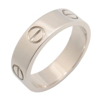 Cartier White Gold White Gold (18K) Band Ring (Pre-Owned)