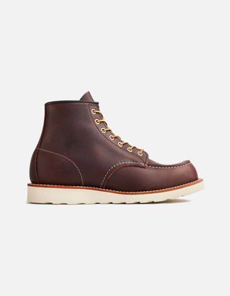 Red Wing Shoes Mens Red Wing 6 Moc Toe Boot - Brown - Size: 8.5