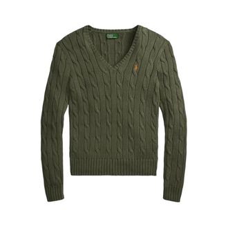 Ralph Lauren Truien & Vesten, Dames, Groen, M, Katoen, Trui Ralph Lauren