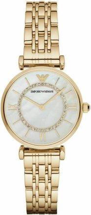 Emporio Armani Ar 1907 Horloge - Dames - Horloges - Geel - ONE Size - Accessoires