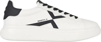 Alexander Smith College Sneaker - Heren - Sneakers - Wit - 42 EU - Leer - Schoenen