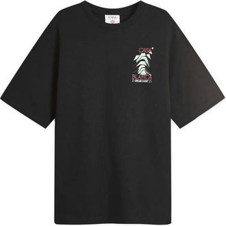 Casablanca Hombre, Camisetas, Negro, Talla: XL