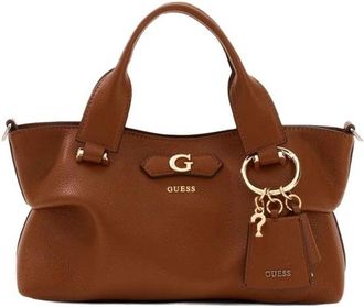 Guess Suzy Mini 3 Comp Satchel - Dames - Handtassen - Bruin - ONE Size - Tassen