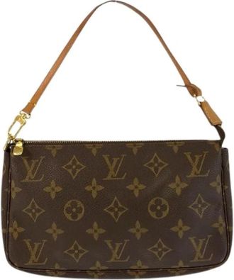 Louis Vuitton Pre-owned Shoulder Bags, female, Brown, Size: ONE SIZE Pre-owned Plastic Shoulder Bag