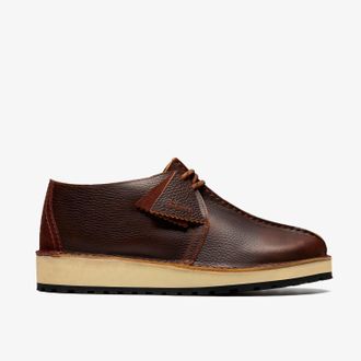 Clarks Trek Scout Nut Brown Leather