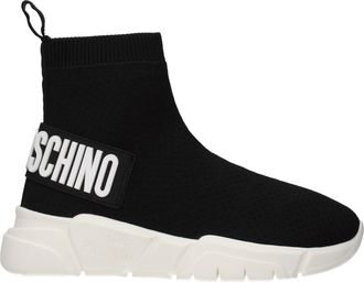 Love Moschino Adoro Moschino Sneakers Woman Tessuto nero