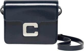 Carel Mini Sorbonne Crossbody Bag - Dames - Schoudertassen - Blauw - ONE Size - Katoen - Tassen