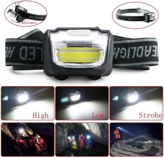 Trade Shop Trade Shop - Frontal Cob Torc Of 3w 110lmn Led By Trekking Sport Recharable Work