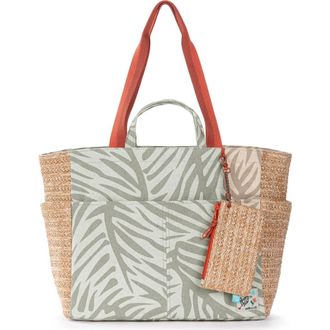 The Sak Cassia Beach Tote in Natural Leaf at Nordstrom