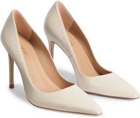 L.k. Bennett Fern Pointed Toe Pump in Ecru at Nordstrom Rack, Size 11Us / 41Eu
