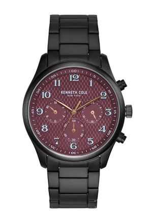 Kenneth Cole KC51055005 Mens Dress Sport Watch - Black - One Size